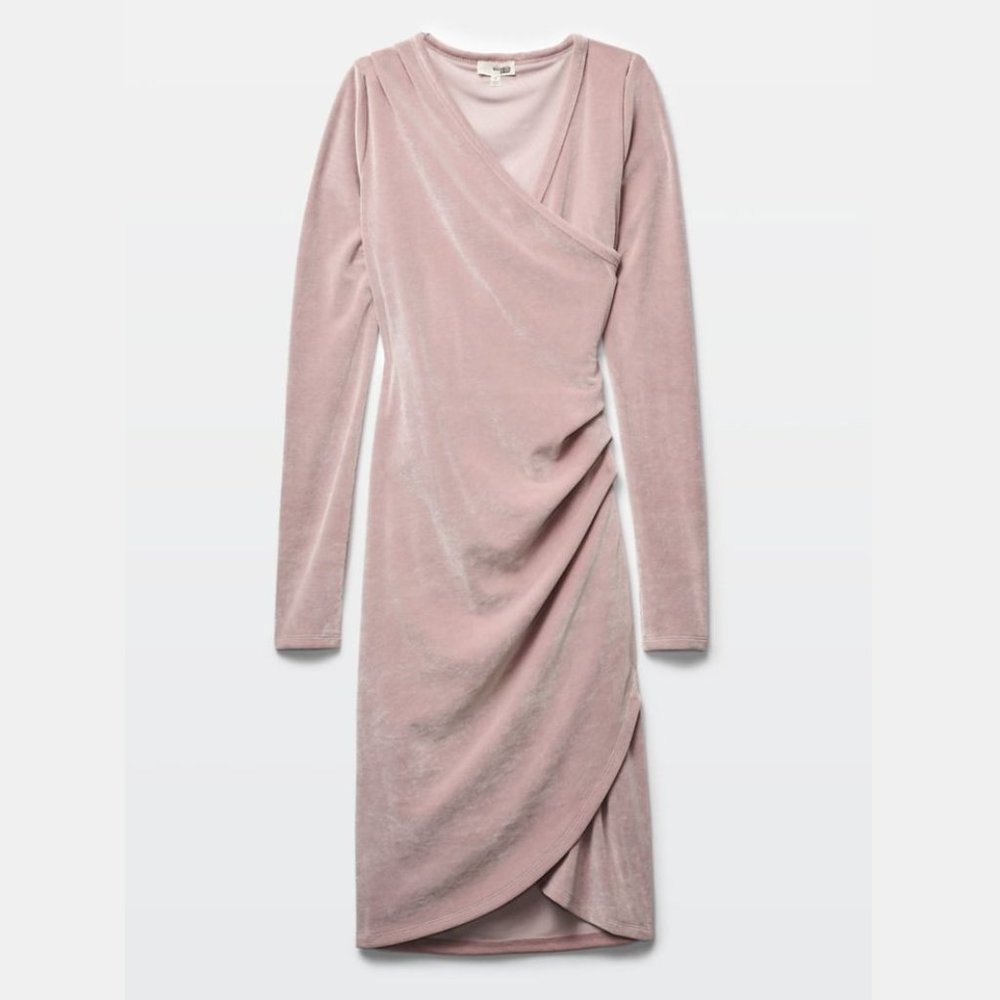 Wilfred Free Klum Velvet Bodycon Dress
